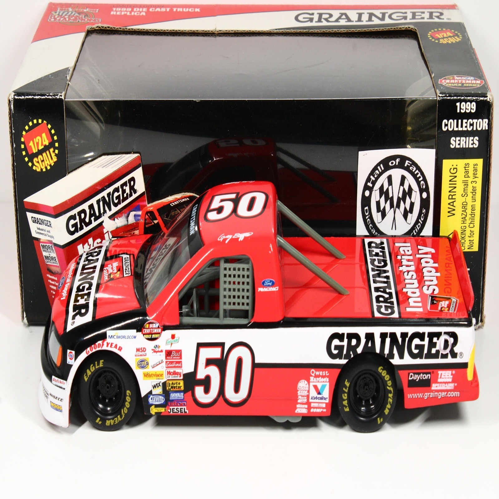 GREG BIFFLE 1999 RACING CHAMPIONS PROMO #50 GRAINGER FORD F150 TRUCK XRARE