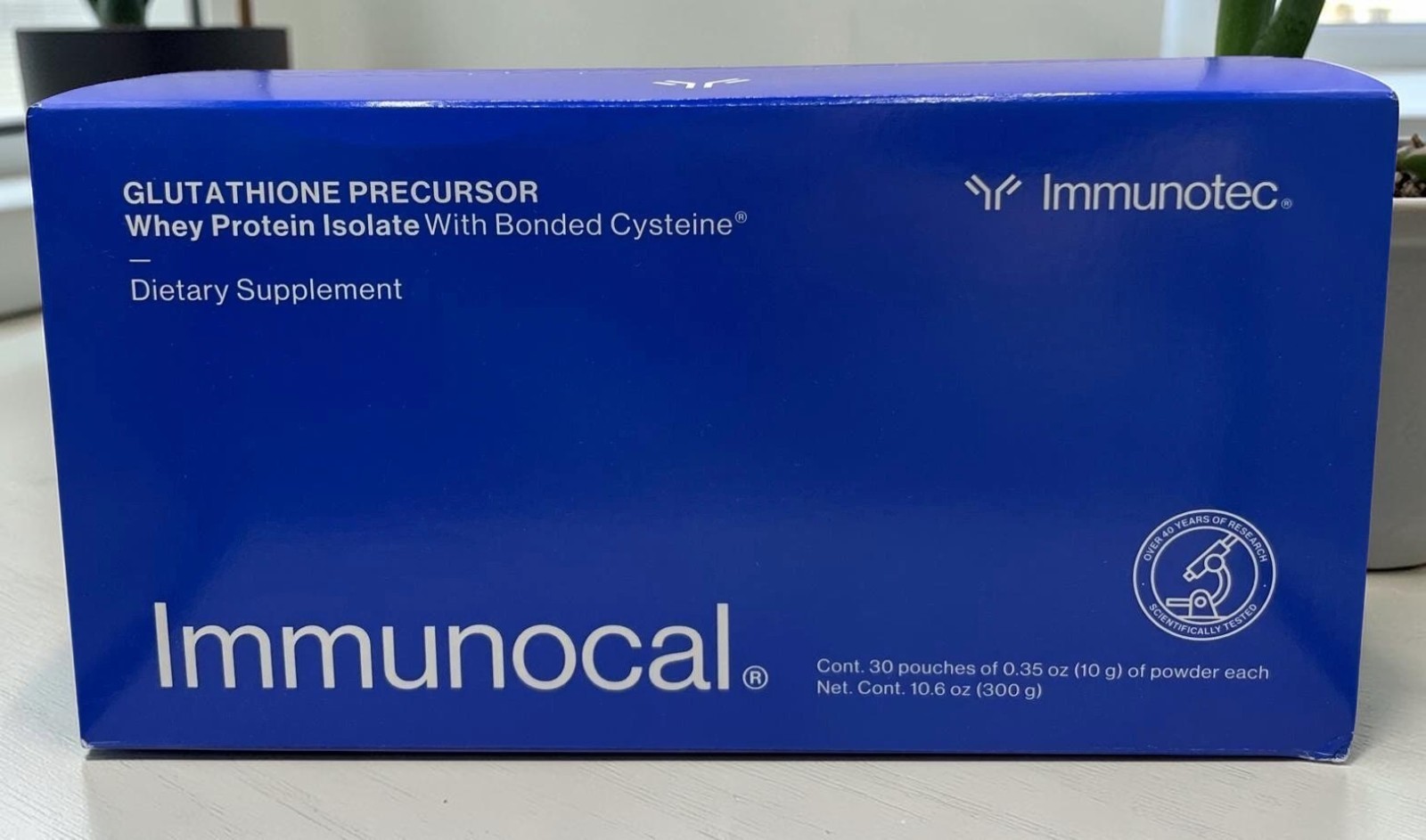 Immunocal Classic Blue Glutathione Precursor FAST  EXP 2028