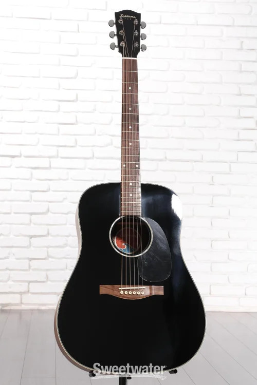 Eastman Guitars PCH2-D Acoustic Guitar - Black