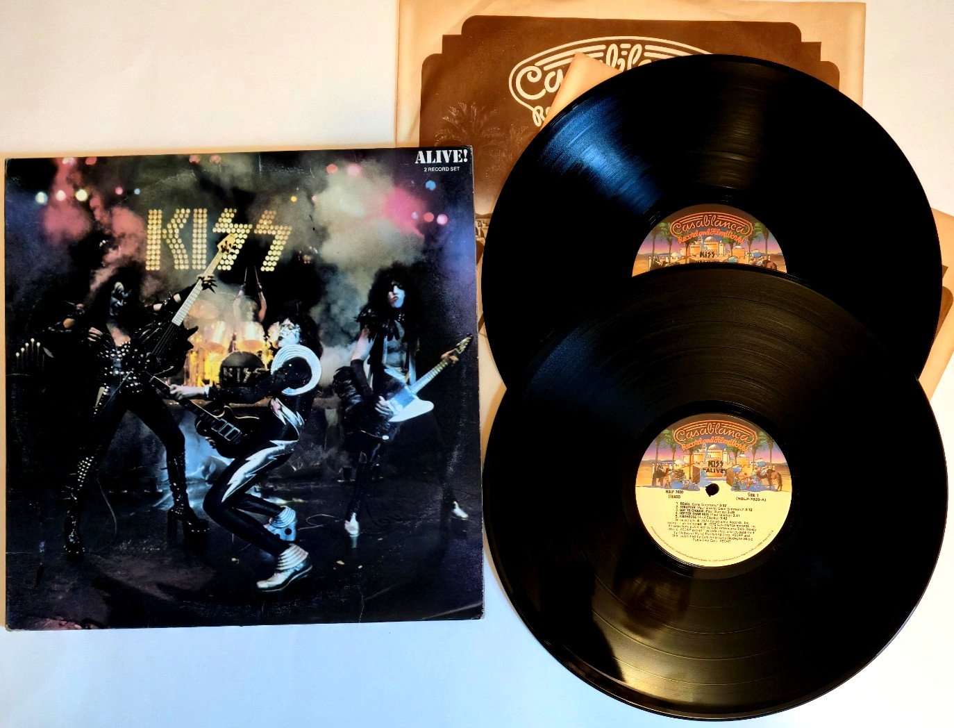 Kiss ‎– Alive  2LP Casablanca – NBLP 7020