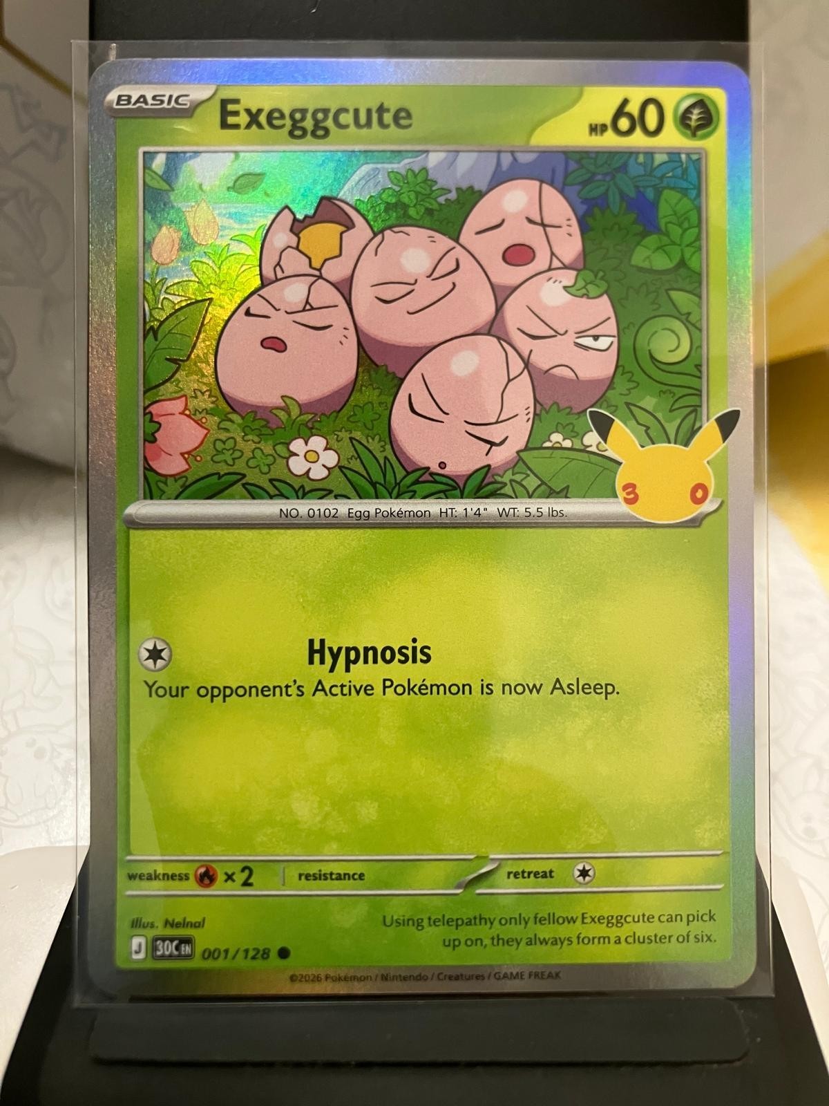 Pokemon TCG 30th Anniversary Celebration - Master The Set - Pick Your Card 1-128