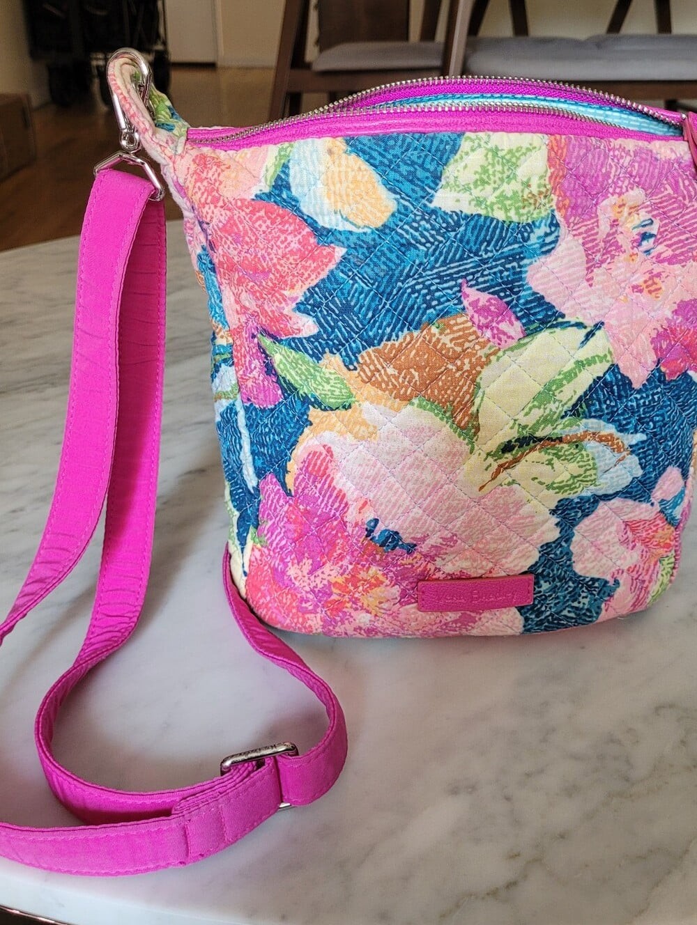 Vera Bradley Quilted Floral Crossbody