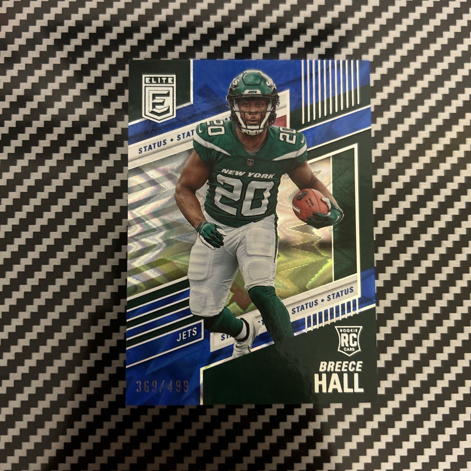 2022 Panini Donruss Elite - Rookies Breece Hall #108 Status Explosion /499 (RC) 2022 Panini Donruss Elite - Rookies Breece Hall #108 Status Explosion /499 (RC)