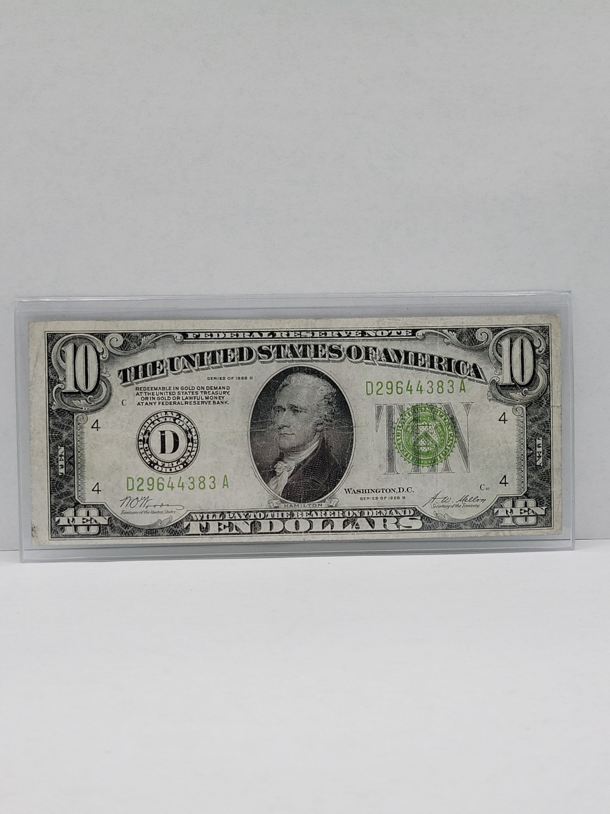 1928B $10 FEDERAL RESERVE NOTE CLEVELAND DISTRICT LGS FINE CONDITION 1928B $10 FEDERAL RESERVE NOTE CLEVELAND DISTRICT LGS FINE CONDITION