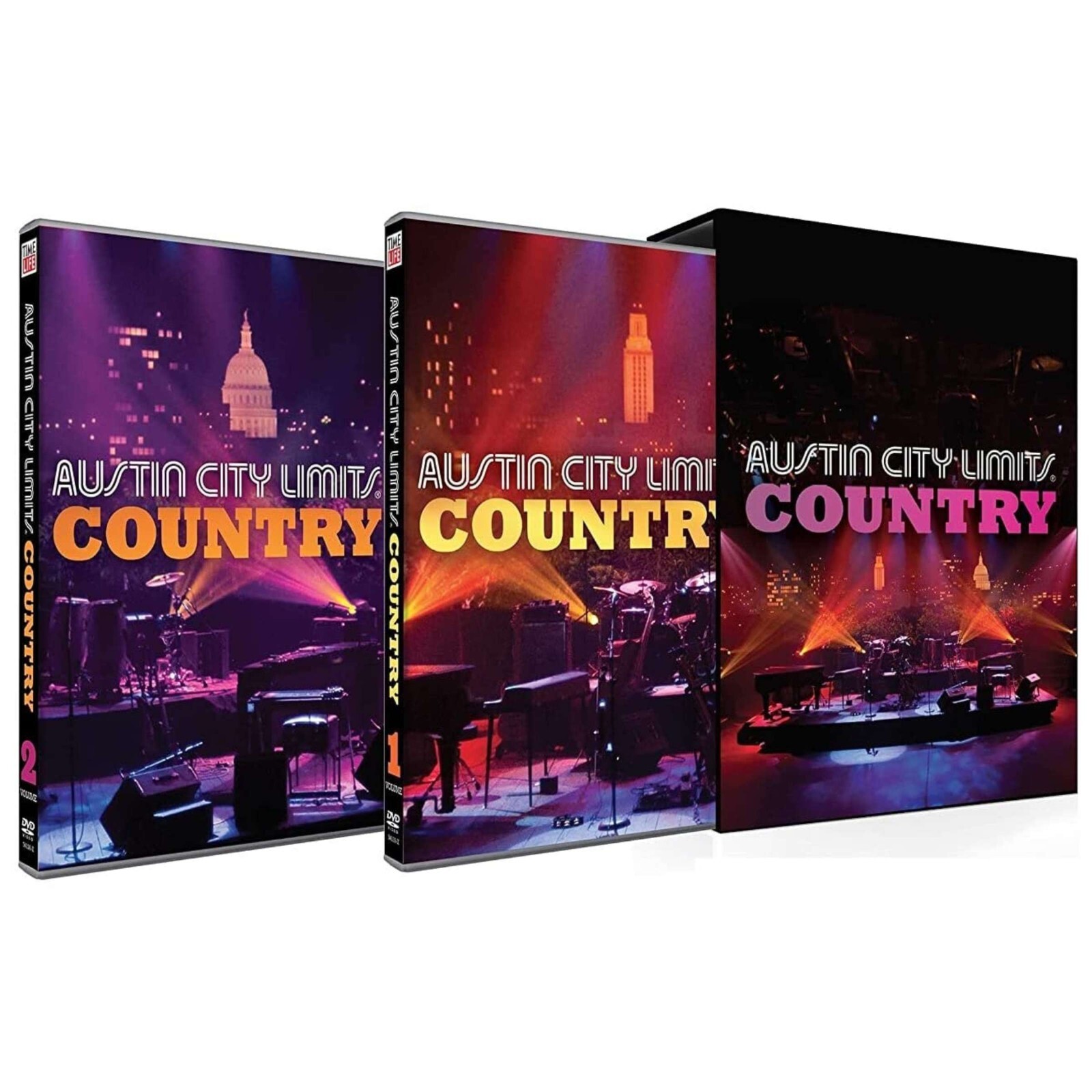 AUSTIN CITY LIMITS Country 10 DVD -164 Live Music Concert Performances Time Life