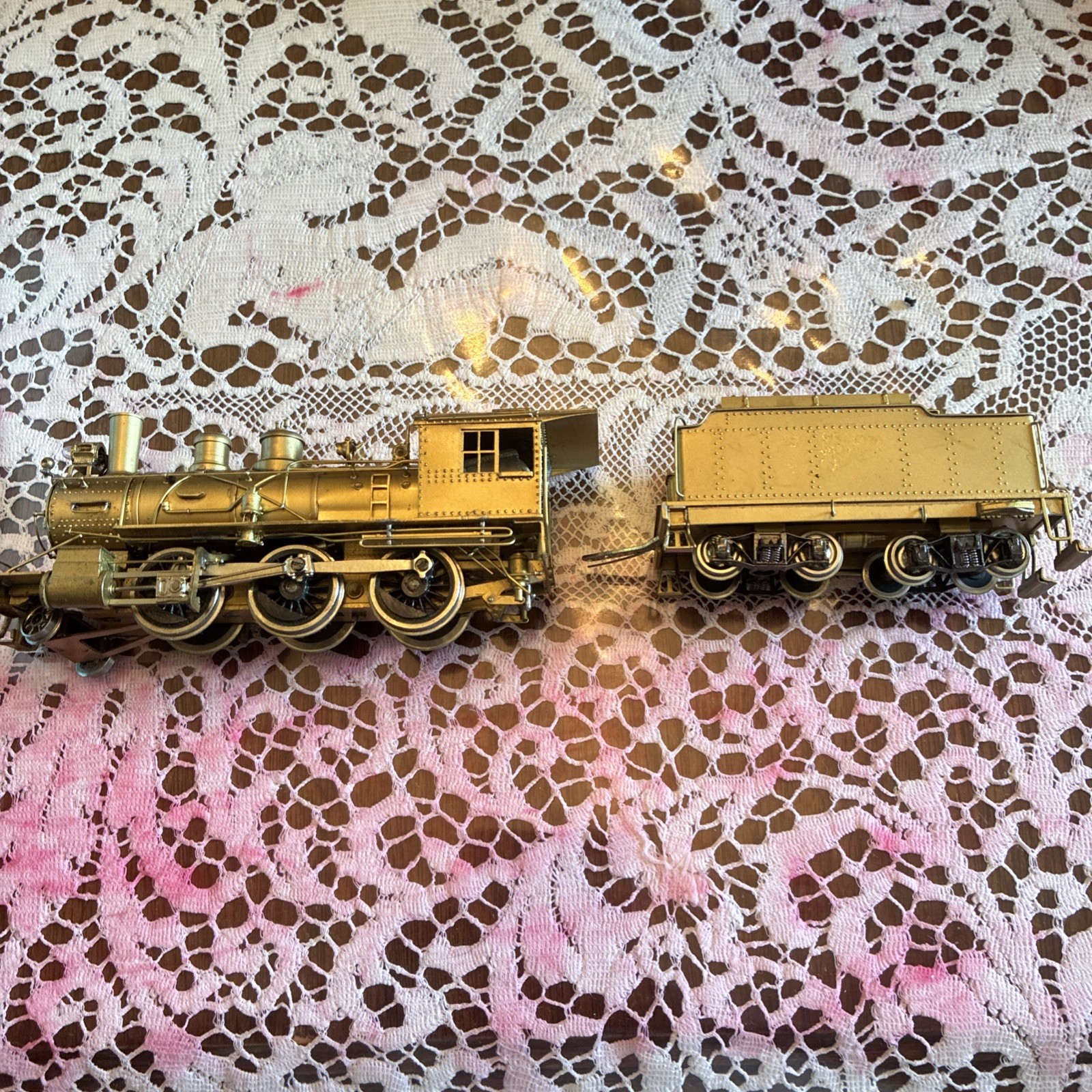 AHM Brass Wabash 2-6-0 HO Scale Steam Locomotive Model Train
