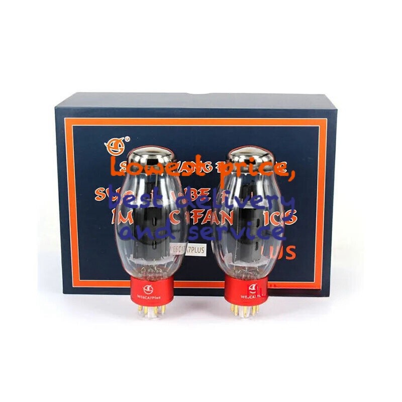 2pcs matched Audio tube shuguang WE6CA7 PLUS  for Vacuum tube AMP 6CA7