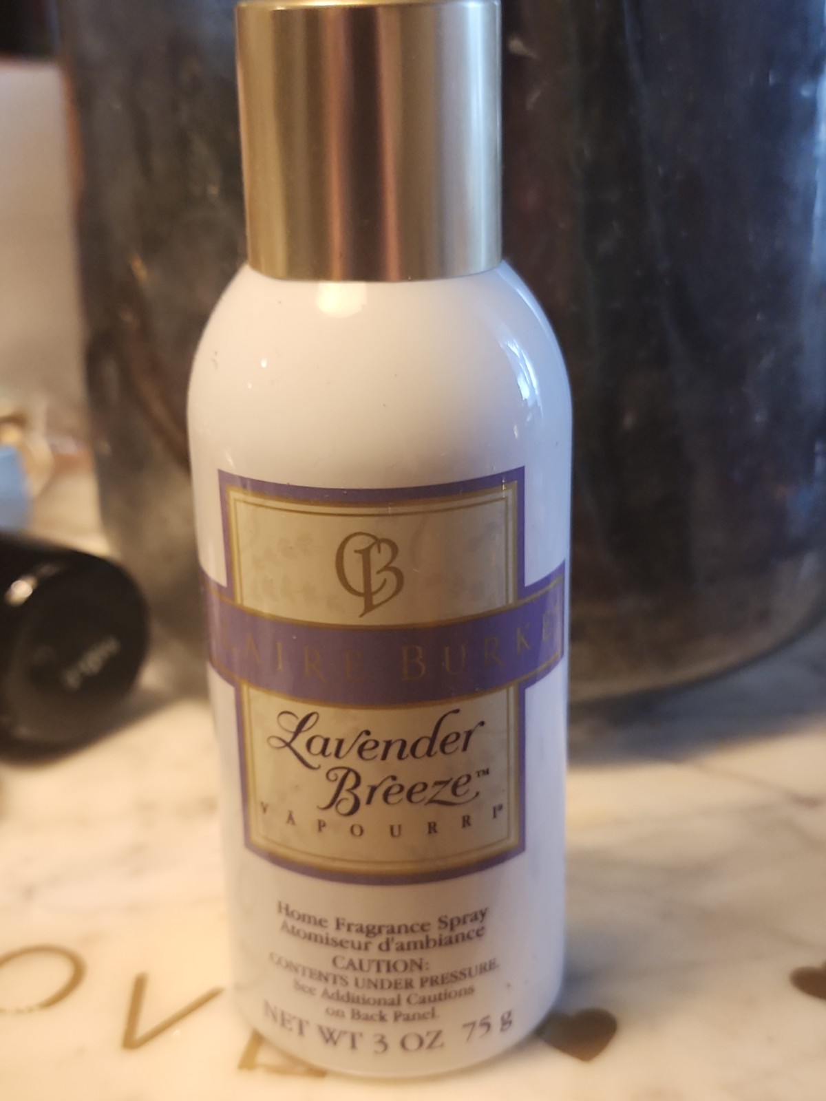 Claire Burke Lavender Breeze Vapourri Home Fragrance Spray 3oz