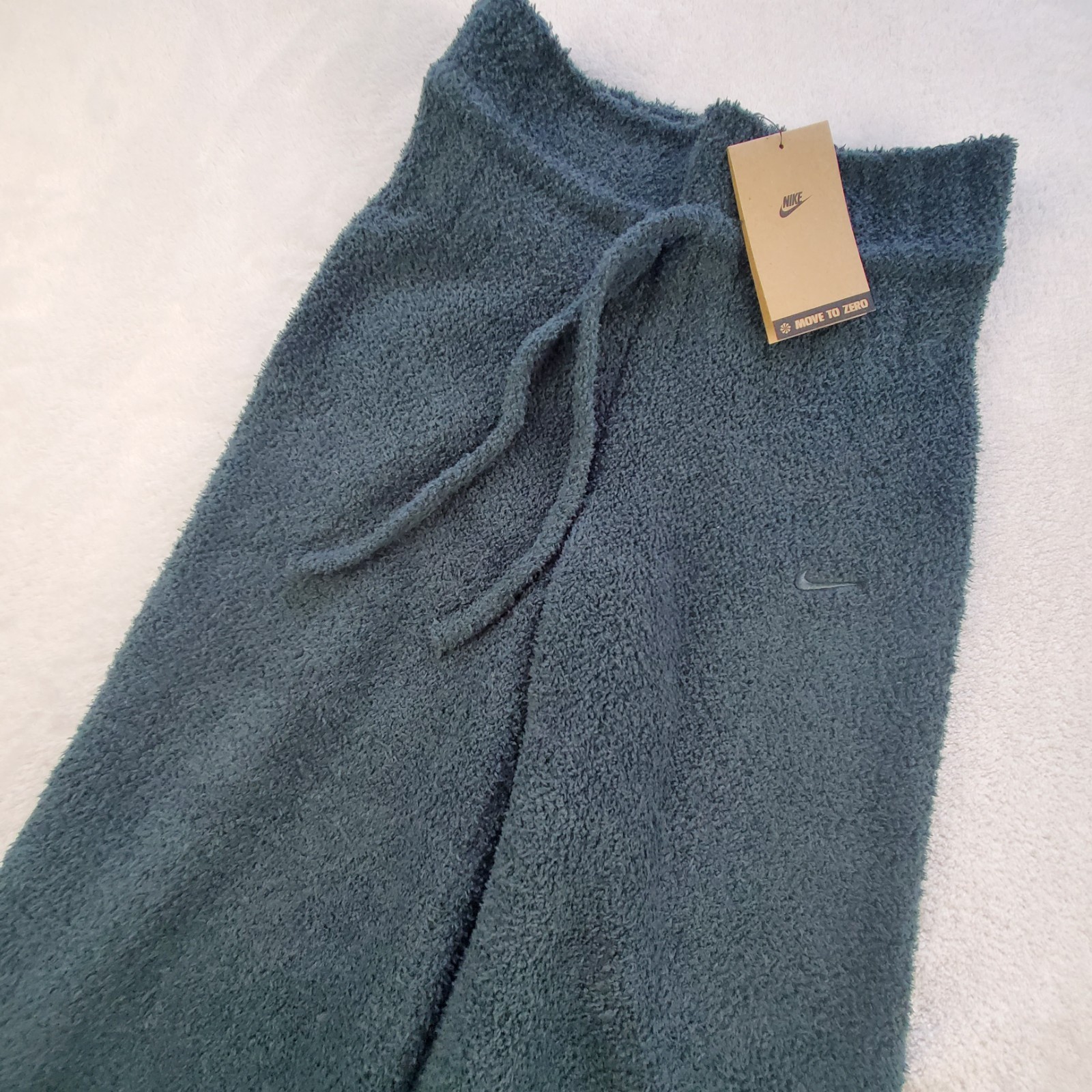 🟢 Nike Sportswear Phoenix Cozy Bouclé Women\'s S Seaweed Dark Green HV7266-390