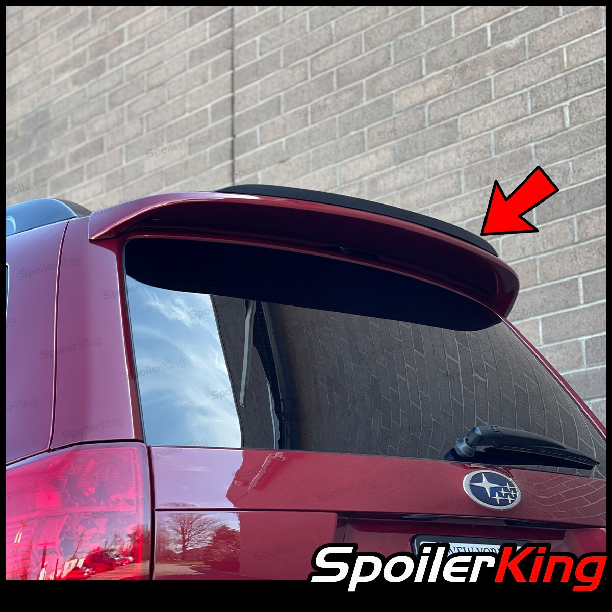 SpoilerKing Rear Add-on Roof Spoiler (Fits: Subaru Forester 2009-2013) 244L SpoilerKing Rear Add-on Roof Spoiler (Fits: Subaru Forester 2009-2013) 244L