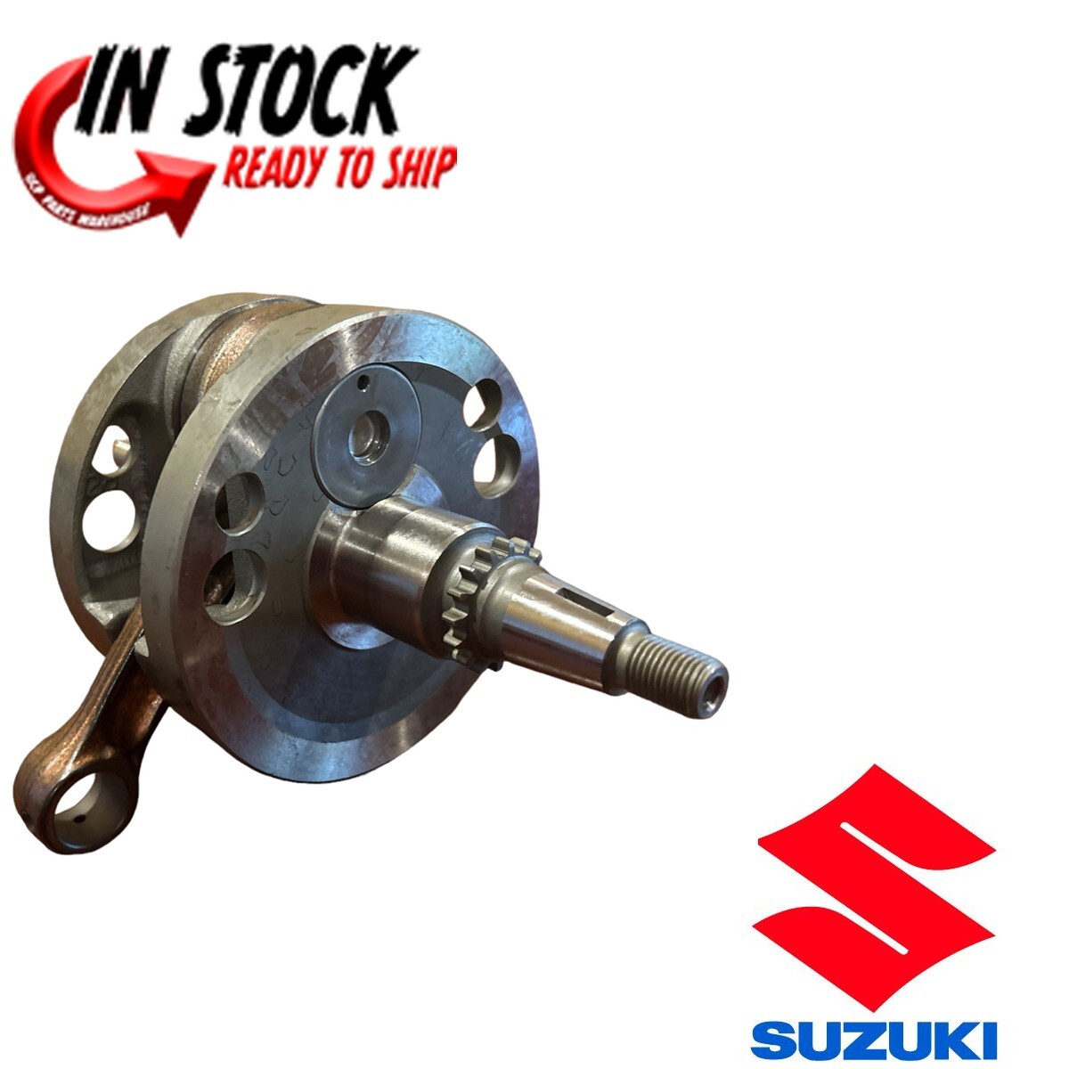 SUZUKI CRANKSHAFT ASSEMBLY 2015-2025 RM-Z450 OEM GENUINE 12200-28H30