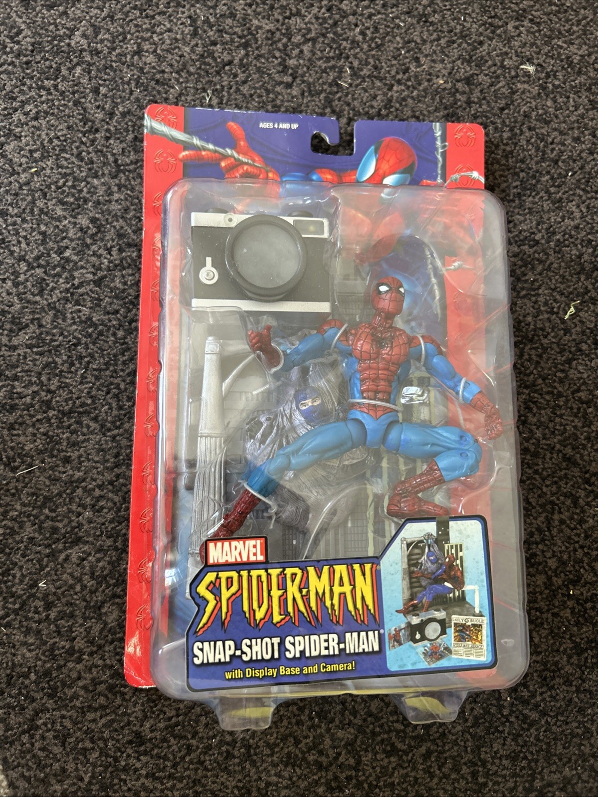 VTG Toybiz 2004 Snap-Shot Spiderman *RARE* NIB Snap Shot VTG Toybiz 2004 Snap-Shot Spiderman *RARE* NIB Snap Shot