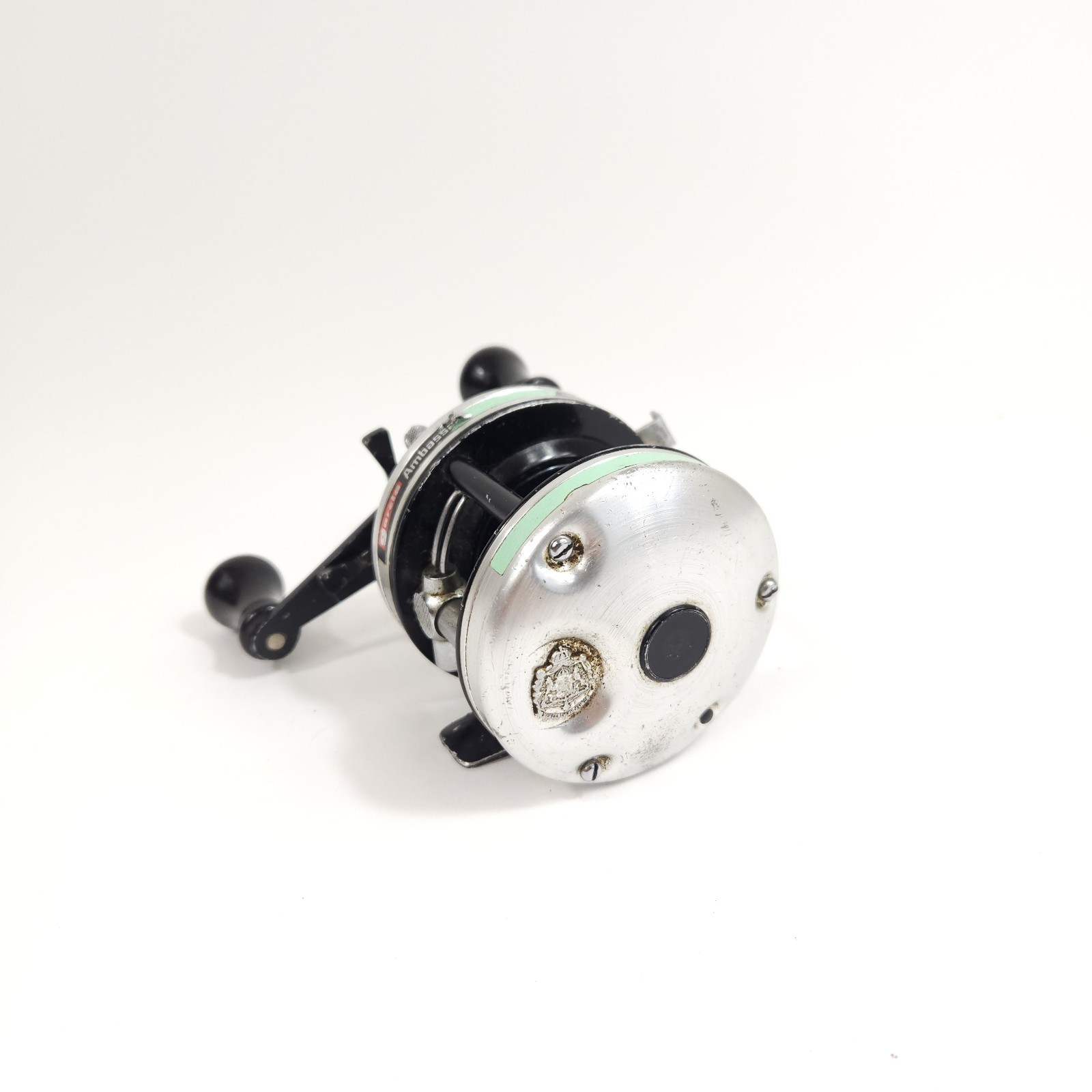 Vtg Abu Garcia Ambassadeur 4500CB Level Wind Casting Fishing Reel Sweden