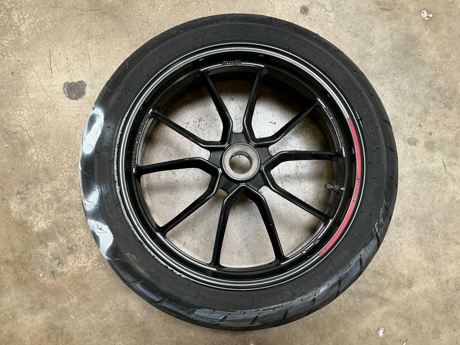 2012  Ducati Monster 1100 1100S Rear Wheel Rim 17x5.5
