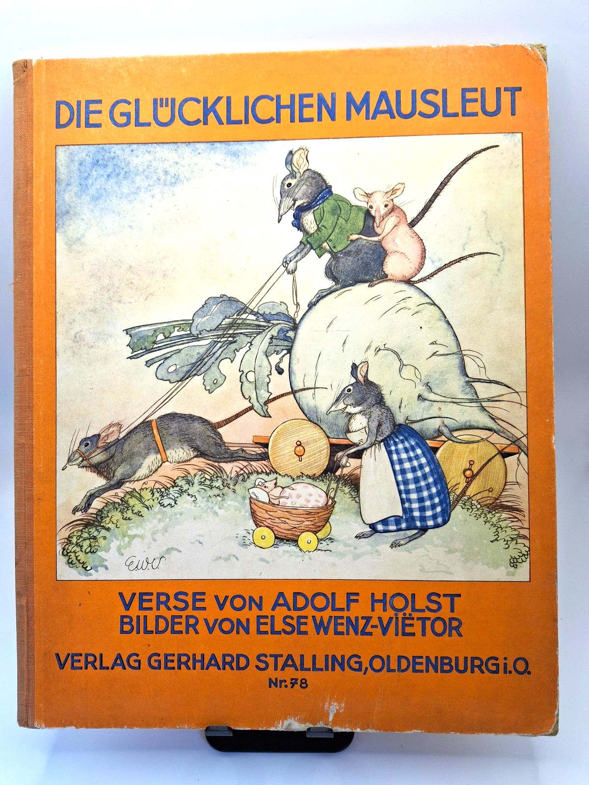 The happy mouse people Adolf Holst – pictures by Else Wenz-Viëtor 1929