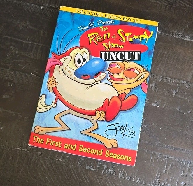 Nickelodeon Ren & Stimpy Uncut Collector\'s Edition Box Set DVD Seasons 1 & 2
