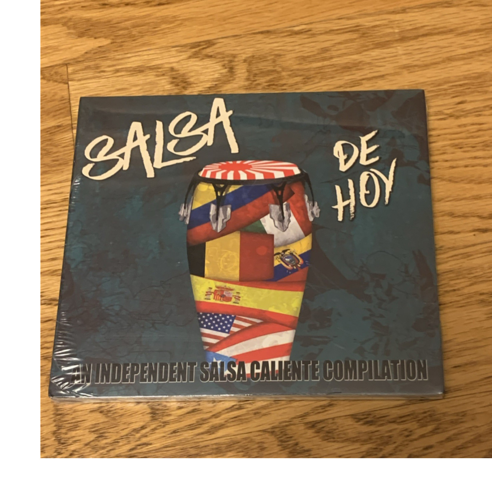 Salsa De Hoy CD 2014 Discos de Hoy Compilation Salsa Latin Spanish Cardboard