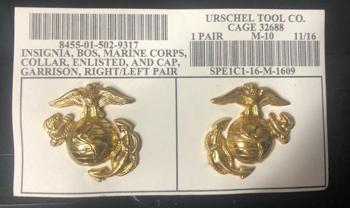 USMC Marine Corps Eagle Globe Anchor Dress 1\