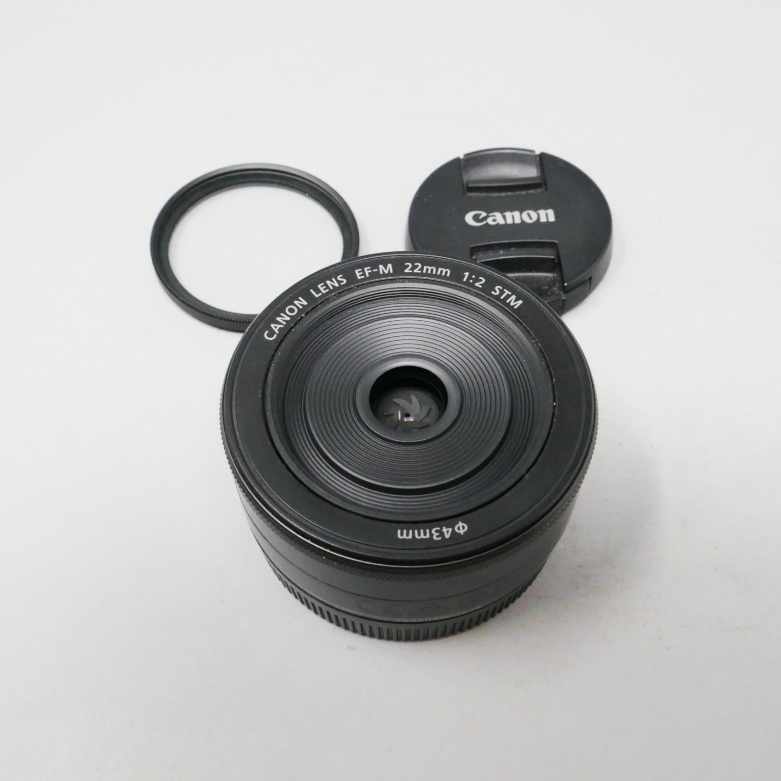 Canon EF-M 22mm f/2 STM Lens for EOS M EF-M Mount - plus Filter