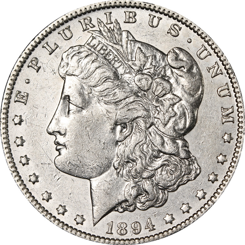 1894-O Morgan Silver Dollar