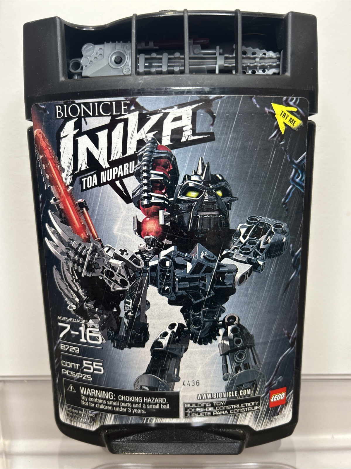 LEGO BIONICLE INIKA TOA NUPARU #8729 NEW SEALED