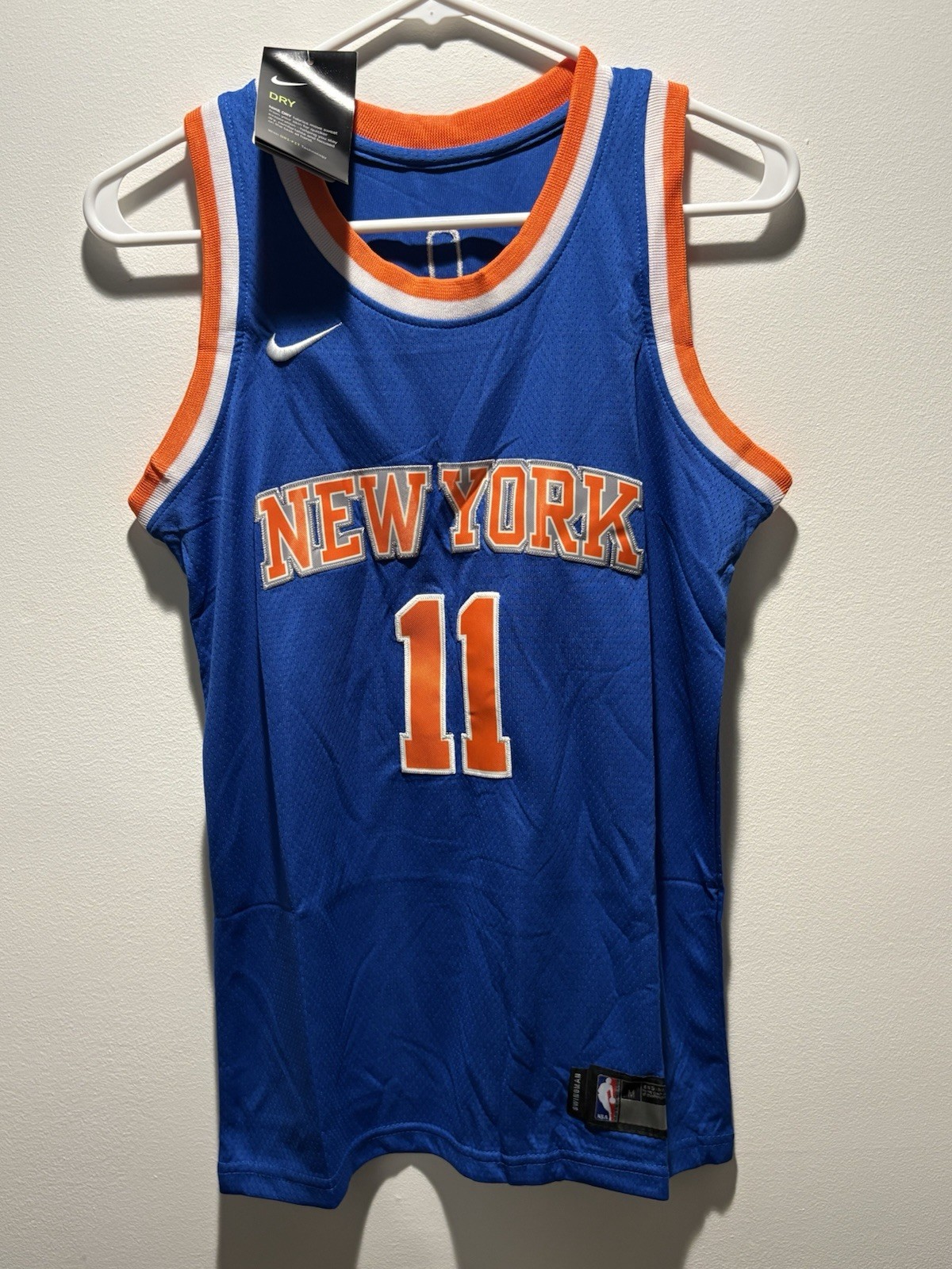 New Jalen Brunson Youth Medium (age 10-12) New York Knicks #11 Jersey