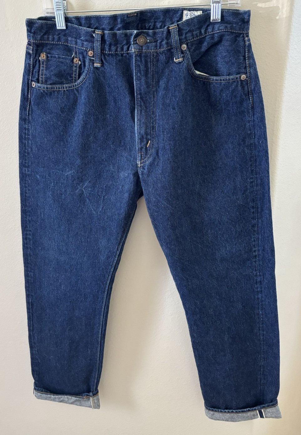 Or Slow Japanese Made Denim Jeans Lot 107 Size US M EU M JPN L (3)