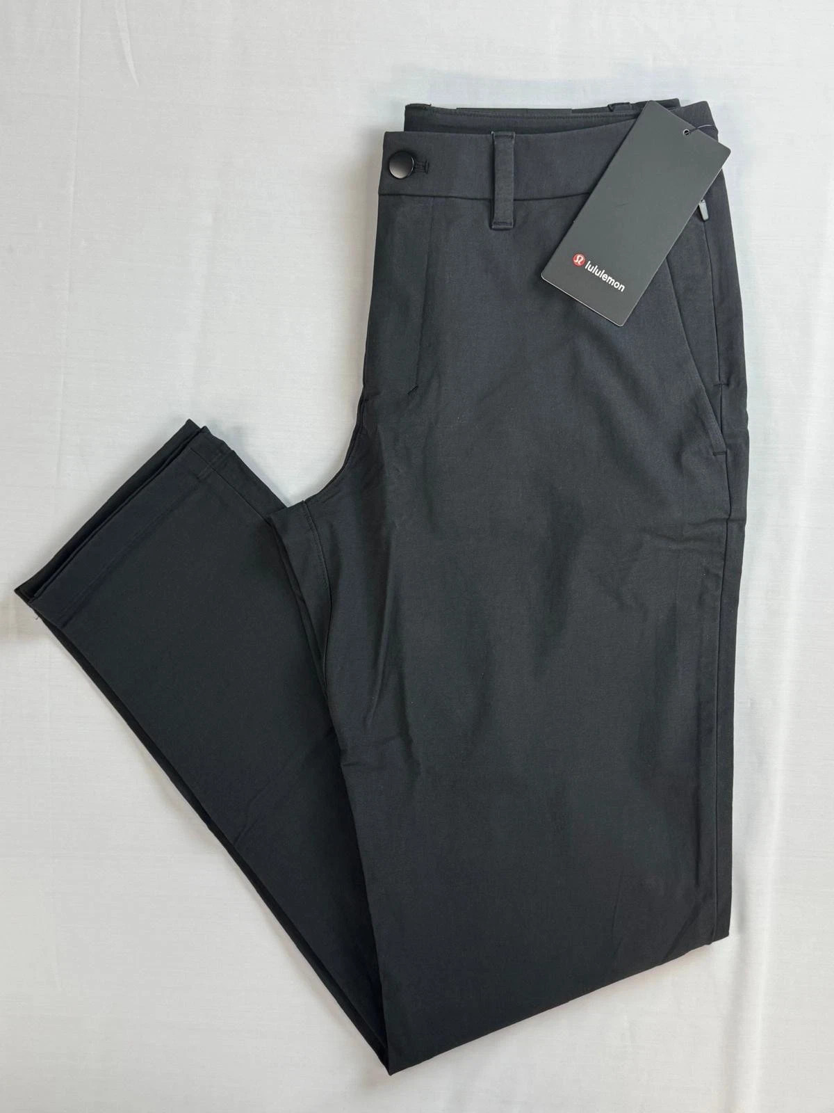 lululemon ABC Slim-Fit Trouser 32L Stretch Cotton VersaTwill. Black Size 34. NWT lululemon ABC Slim-Fit Trouser 32L Stretch Cotton VersaTwill. Black Size 34. NWT