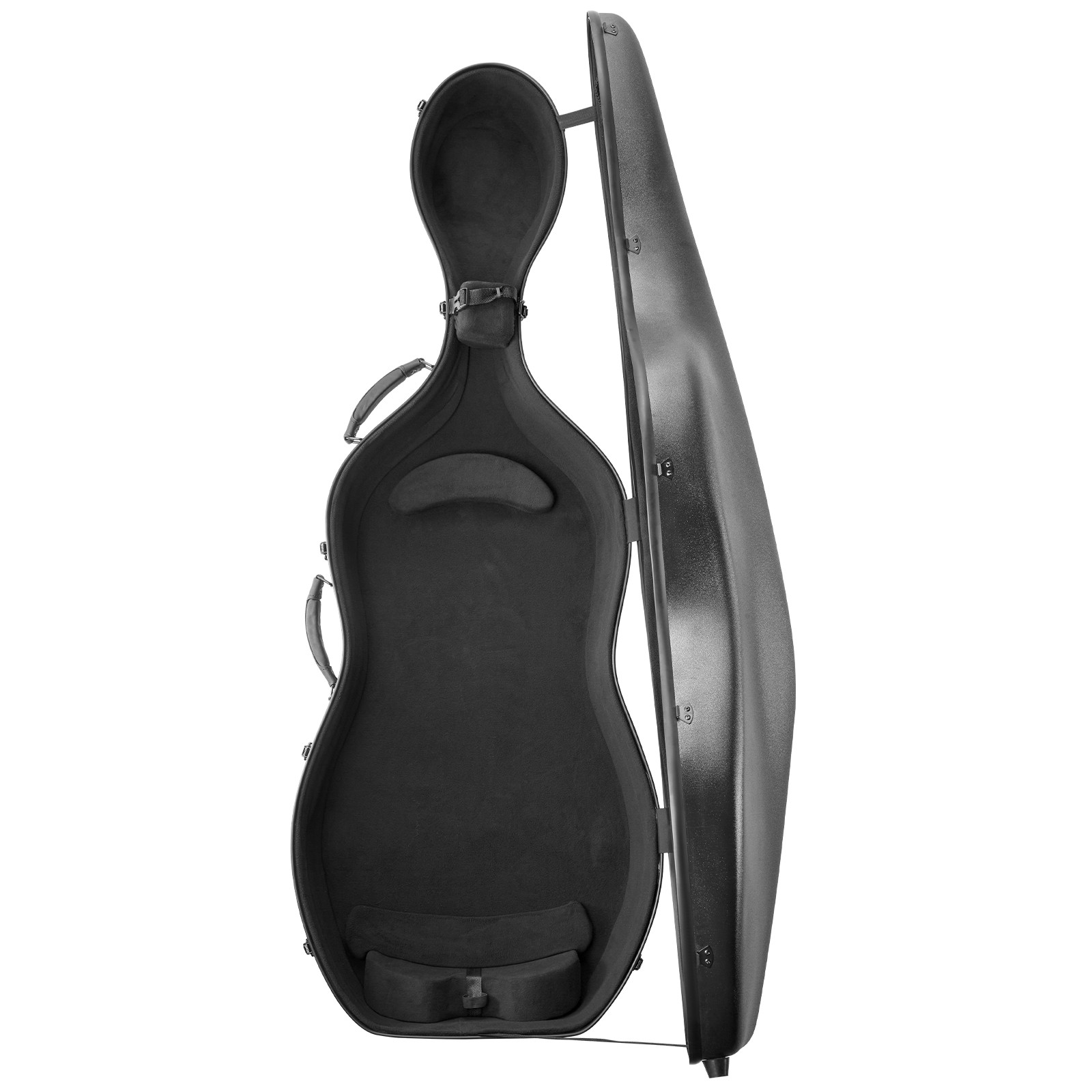 Uimoso Lightweight Carbon Fiber Full-Size Cello Case for Travel and Storage