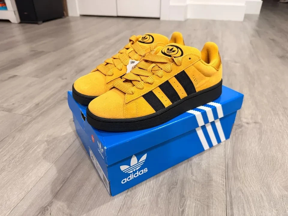 New Adidas Campus 00s Men\'s Shoes - Yellow / Black - JI3308