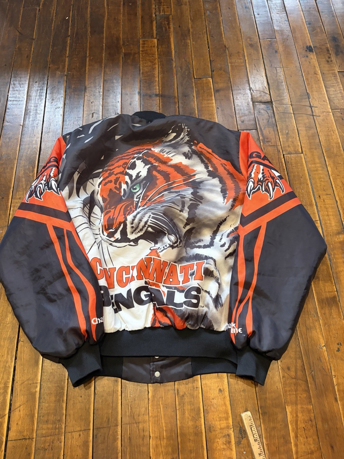 Vintage Cincinnati Bengals Chalk Line Fanimation Jacket Men’s XL NFL 90’s USA Vintage Cincinnati Bengals Chalk Line Fanimation Jacket Men’s XL NFL 90’s USA