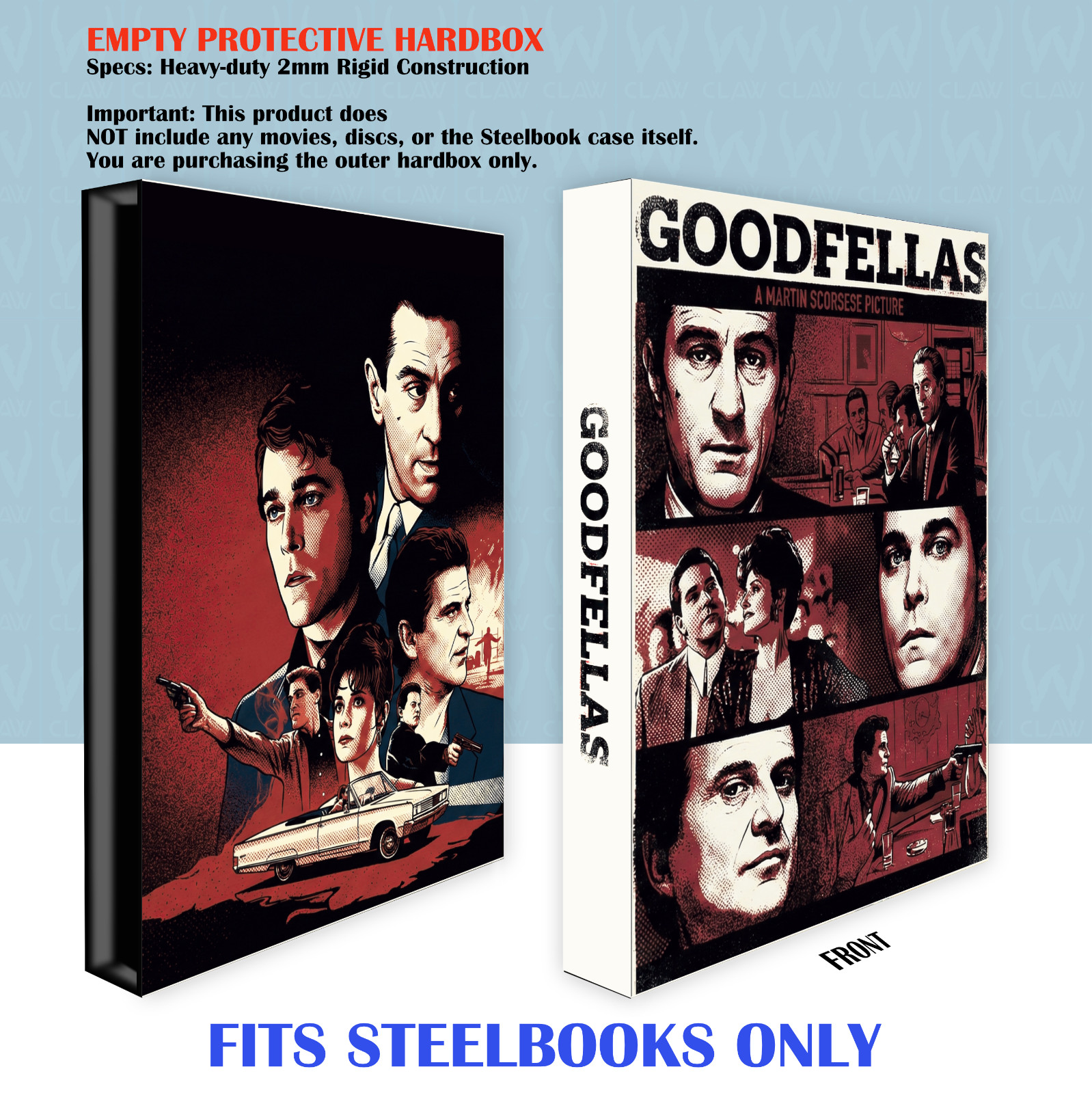 Goodfellas Custom Hardbox  (No Movies)