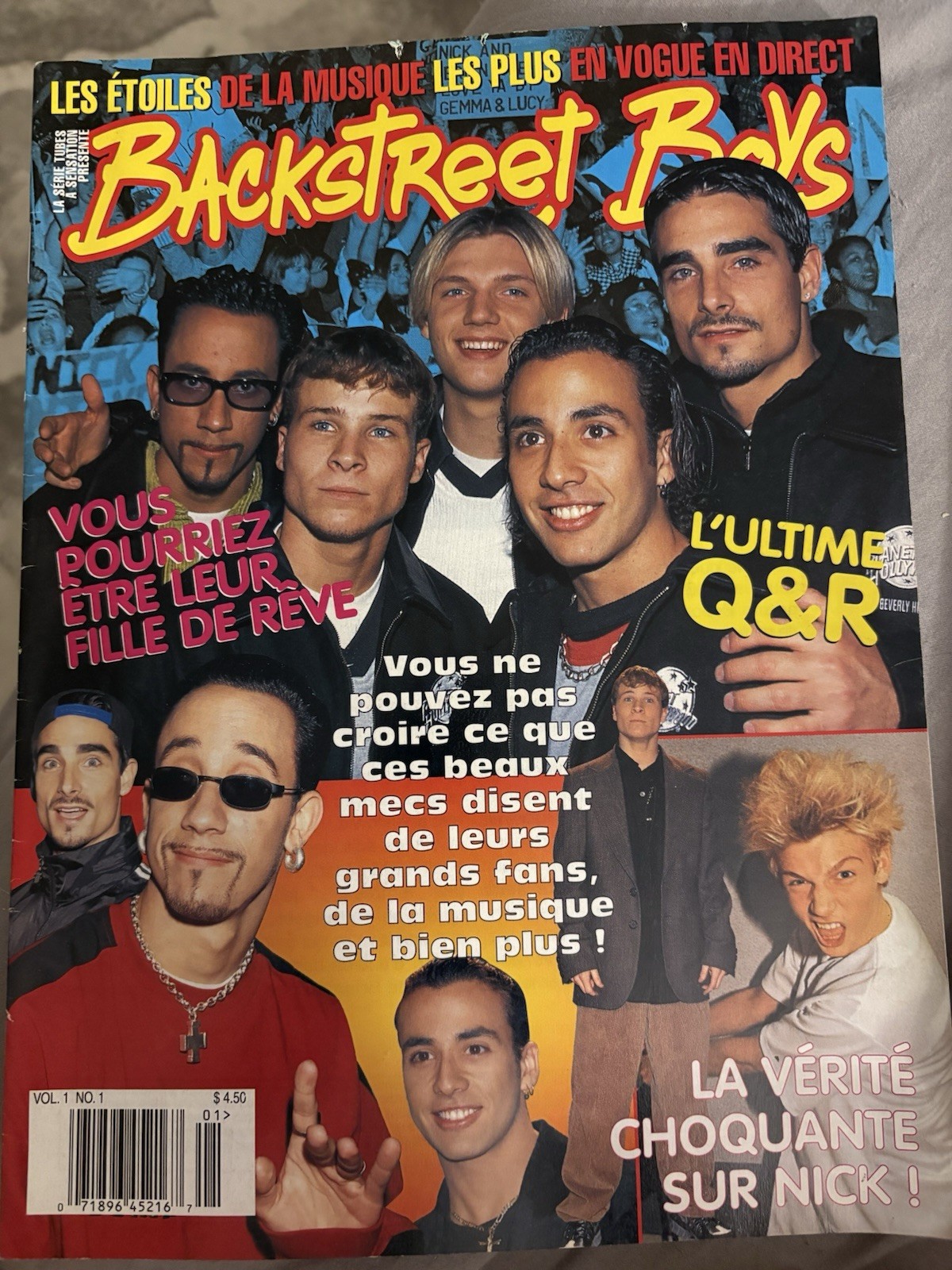 1998 French Backstreet Boys Magazine