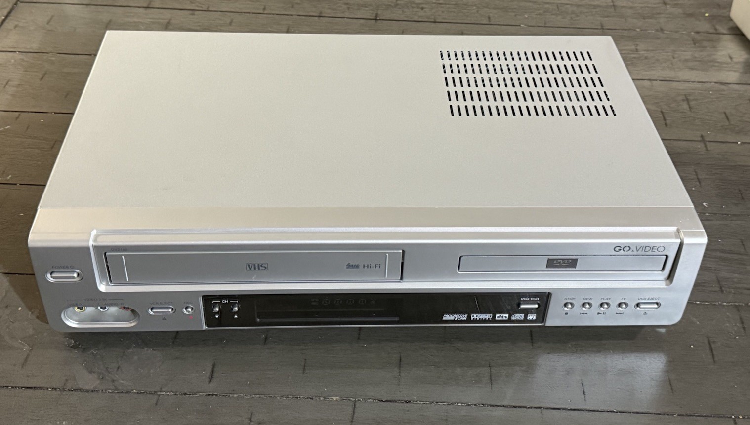 Go Video DV2150 DVD VCR Combo Player-  VHS Recorder - FULLY TESTED + WORKING