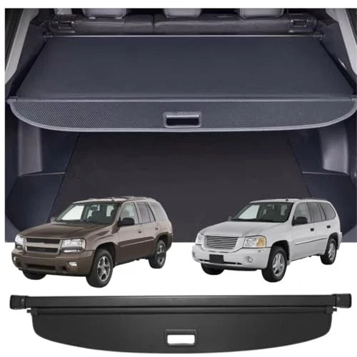 Retractable Cargo Cover Compatible with Trailblazer 2002-2009 Envoy 2002-2009