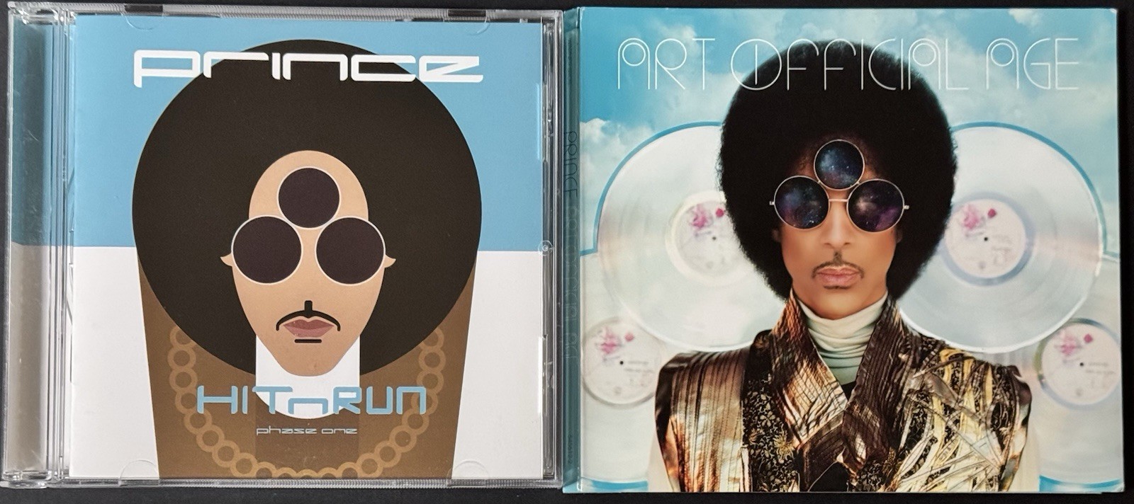 Prince: HITnRUN Phase One & Art Official Age (Lot of 2) CDs- Discs Excellent Prince: HITnRUN Phase One & Art Official Age (Lot of 2) CDs- Discs Excellent