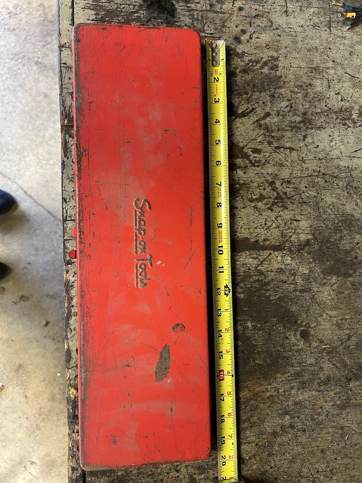 Vintage Snap-on Tools KRA-282 Red 19.5\
