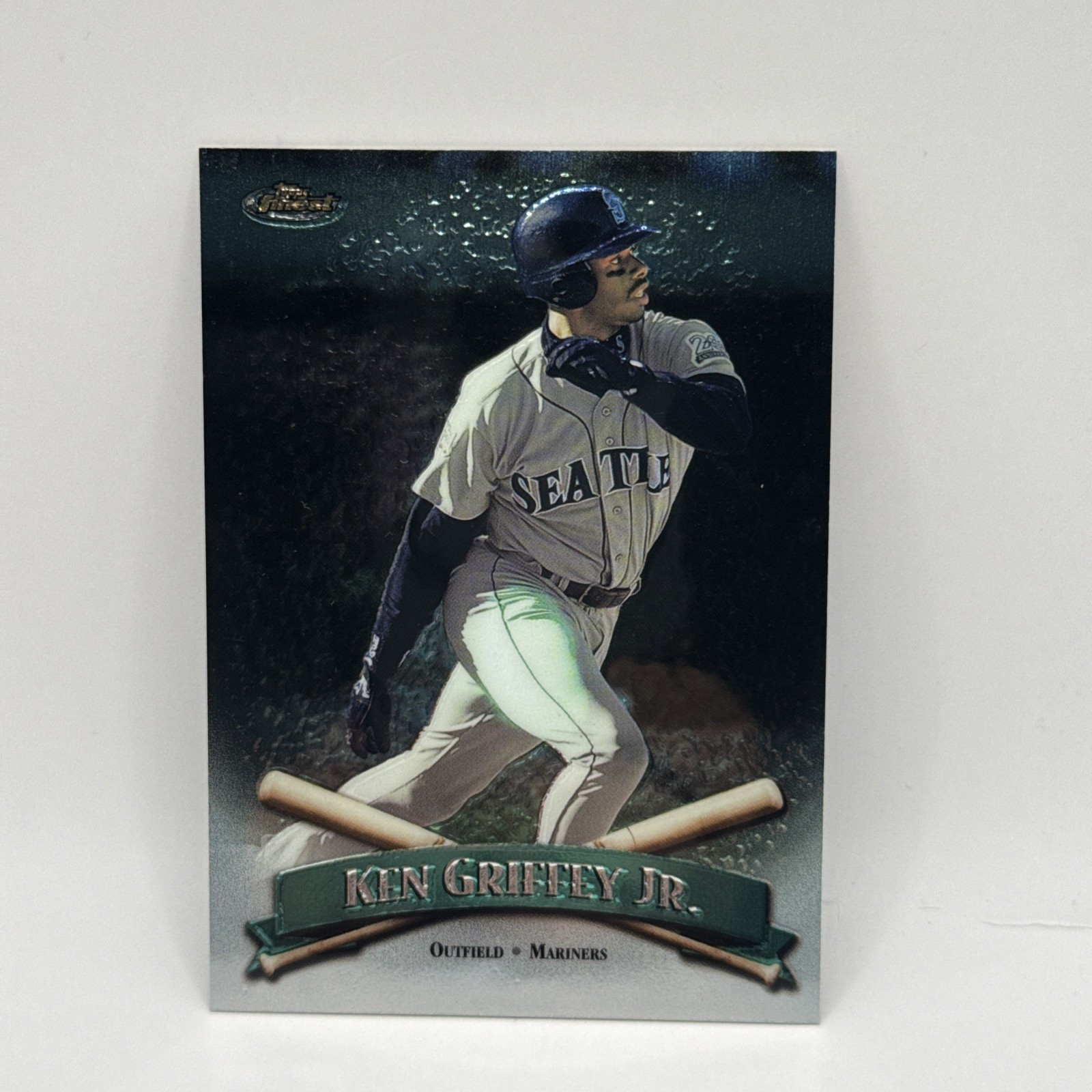 1998 Topps Finest Ken Griffey Jr #100 HOF 1998 Topps Finest Ken Griffey Jr #100 HOF