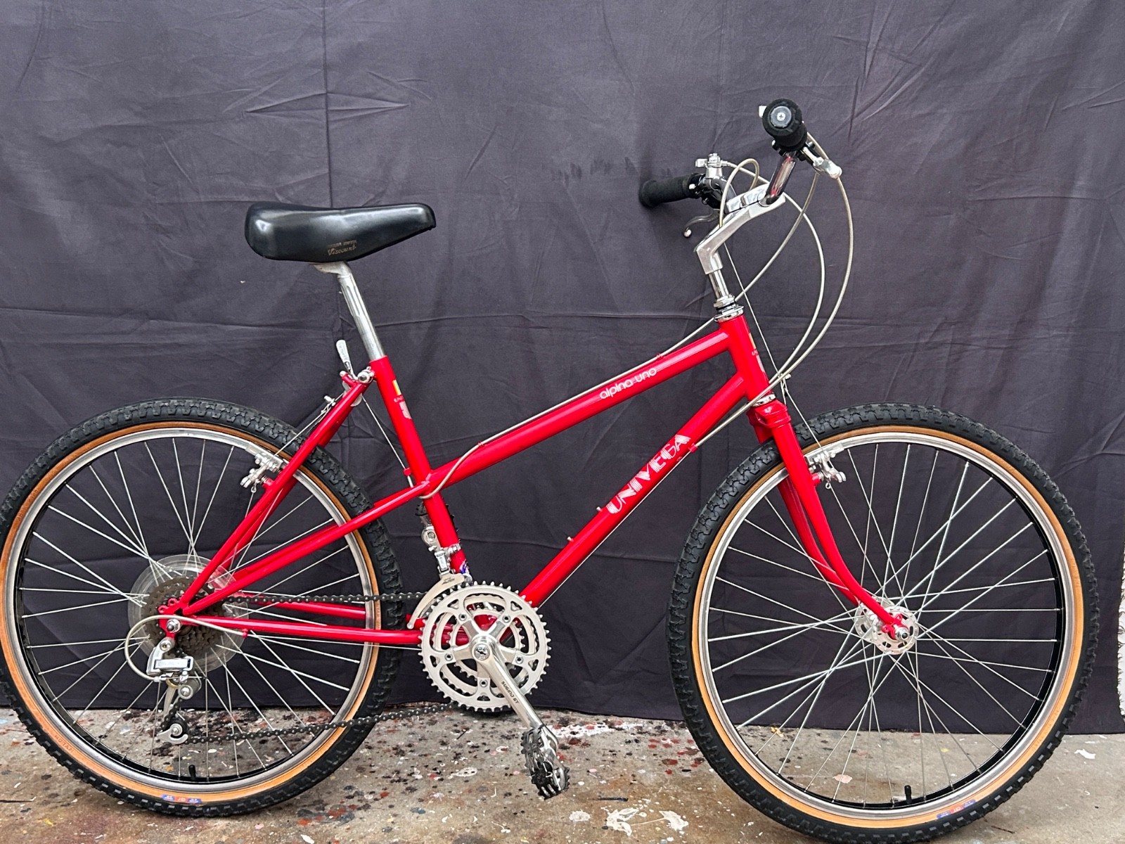 Vintage 1985 Univega Alpina Uno MTB cafe cruiser step-through mixte all original