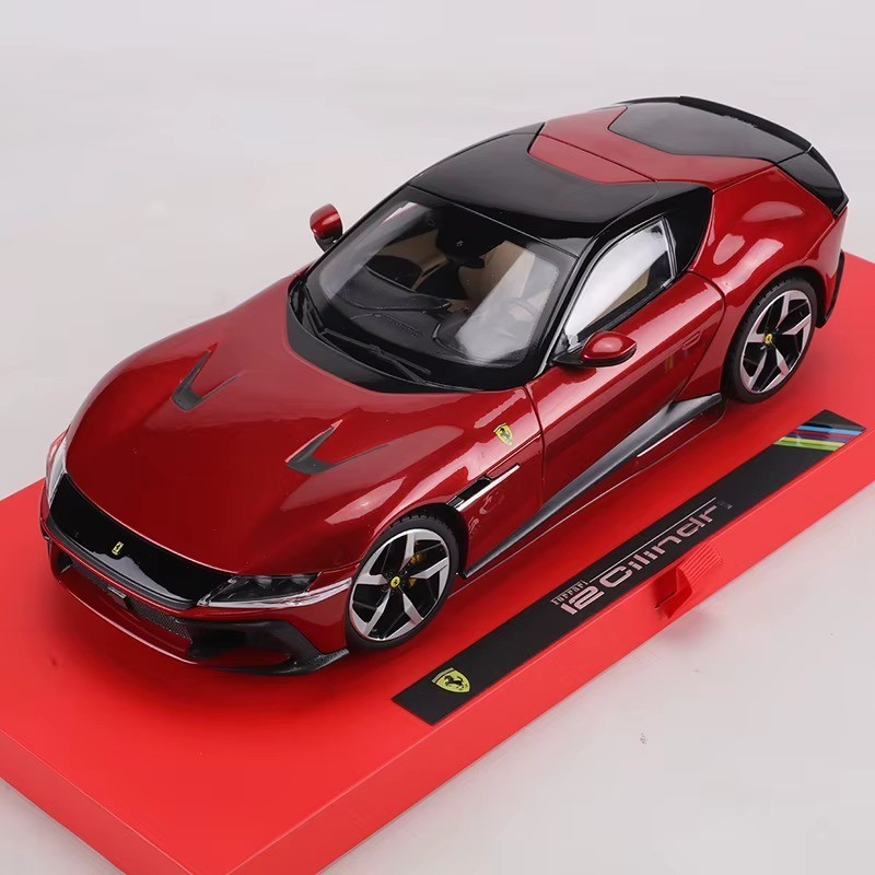1:18 Ferrari 12Cilindri Bburago Diecast Model Car w/ Alloy Body Open Doors Toy 1:18 Ferrari 12Cilindri Bburago Diecast Model Car w/ Alloy Body Open Doors Toy