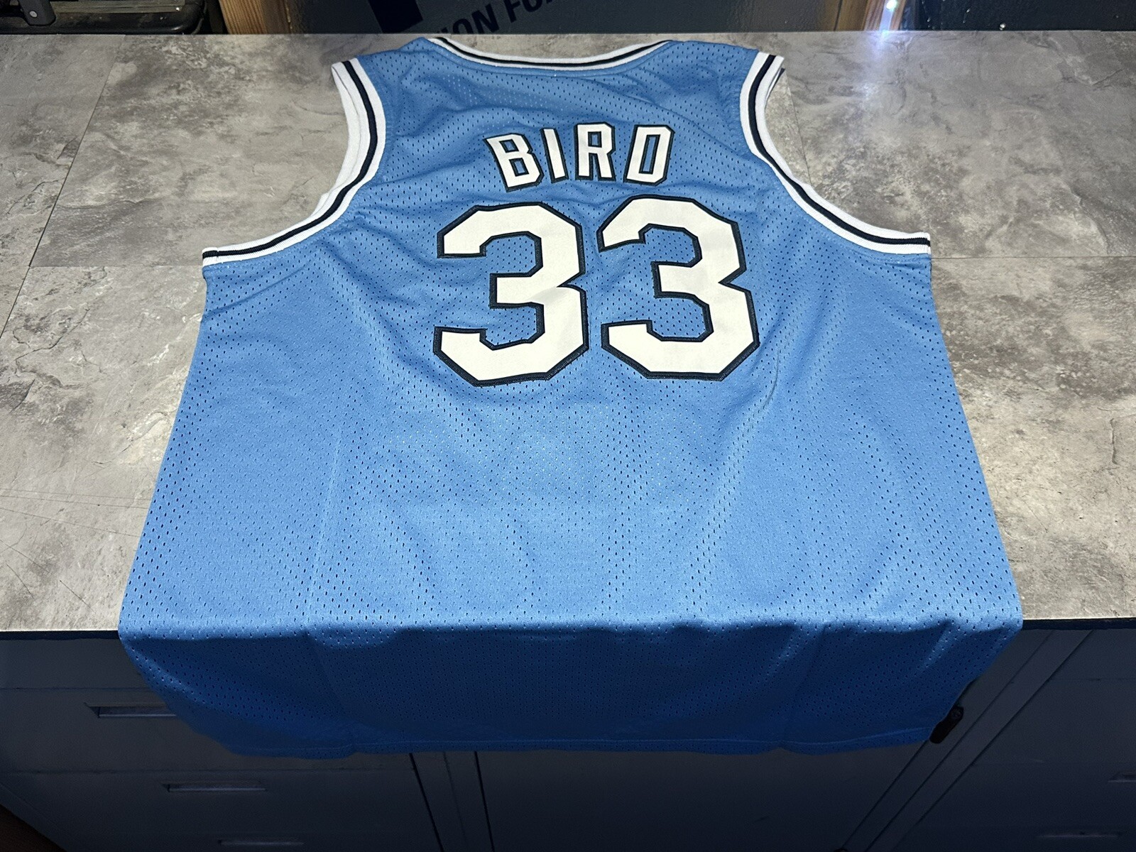 NWOT Indiana State Sycamores NCAA Larry Bird Basketball Jersey Size Medium M #33 NWOT Indiana State Sycamores NCAA Larry Bird Basketball Jersey Size Medium M #33