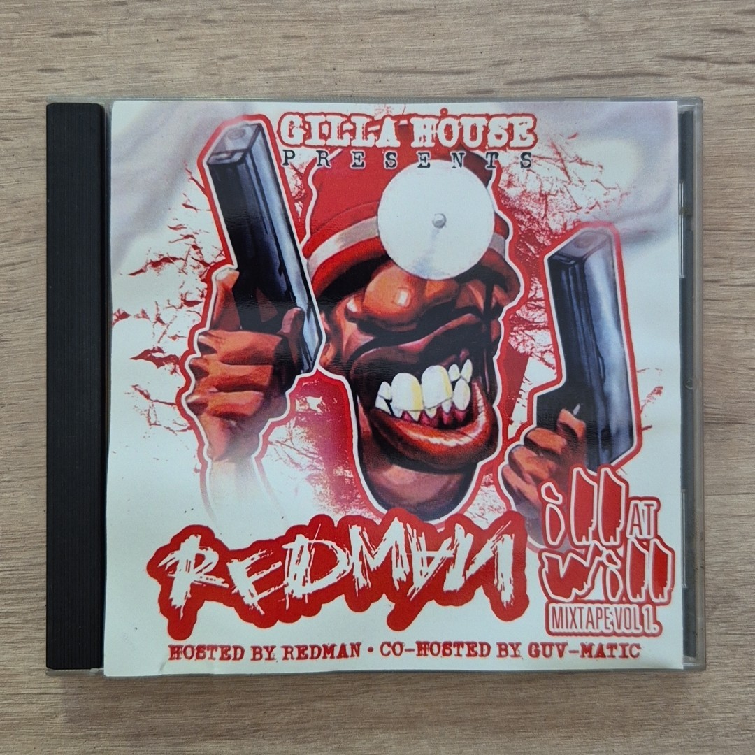 Redman \'Ill At Will Mixtape Vol. 2\' Rap/Hip-Hop CD Mixtape Album