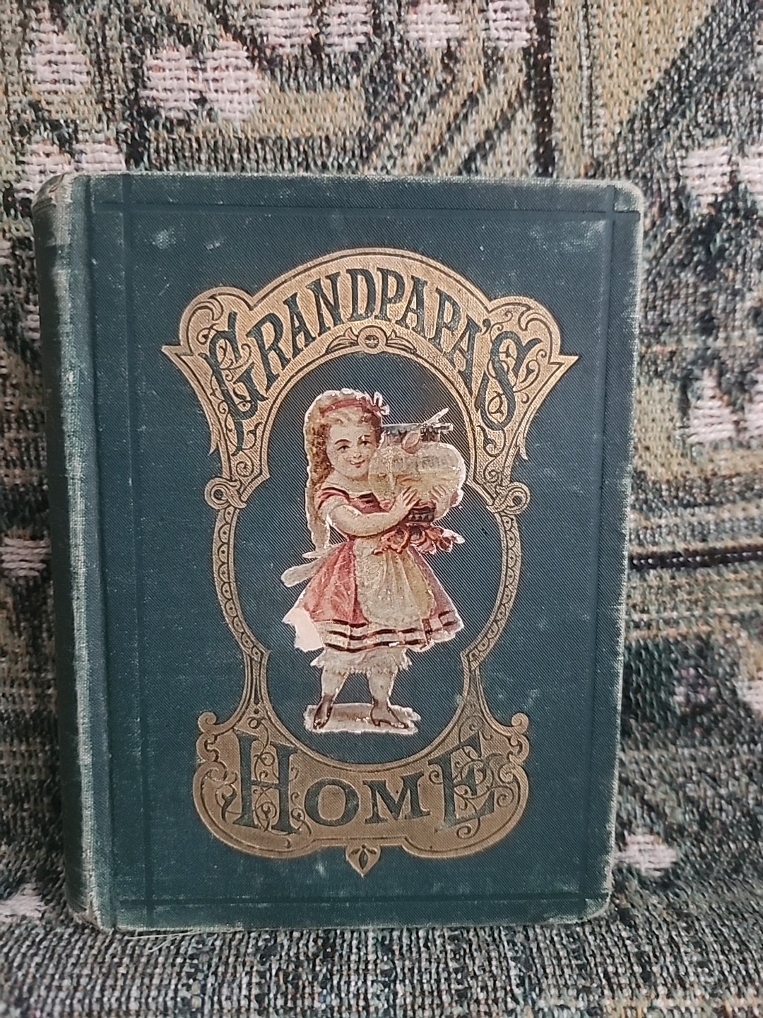 Vintage Antique Children\'s Book: Grandpapa\'s Home (1875) by S. Annie Frost