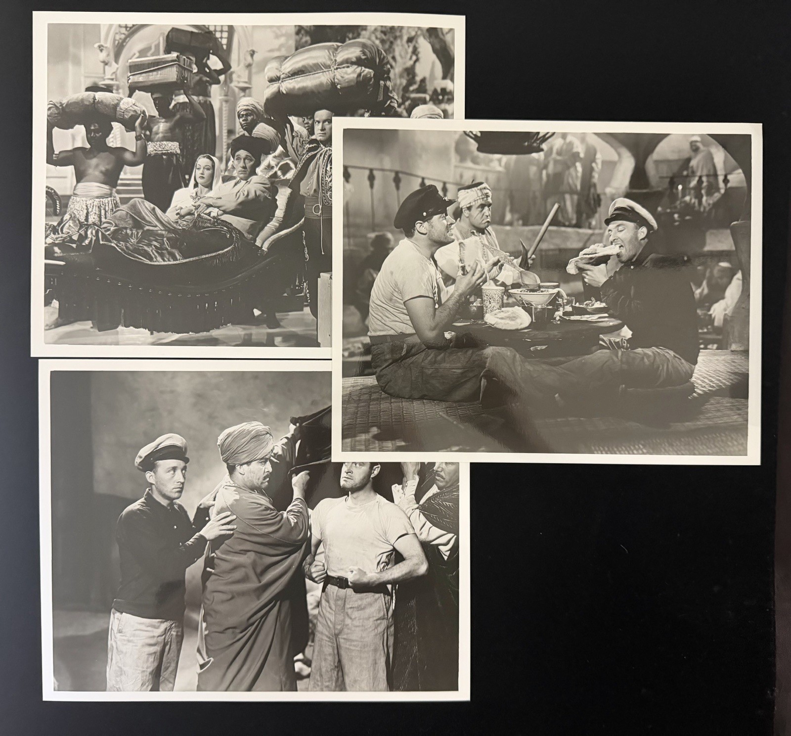 1942 Road to Morocco 3 Original Type 1 Photos Bing Crosby Bob Hope 8x10