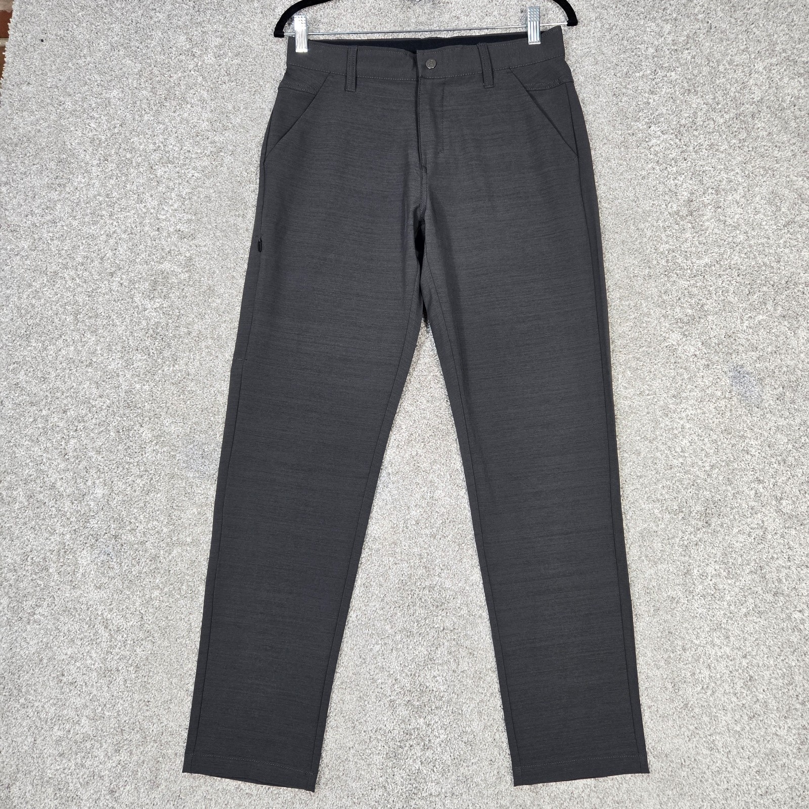 BYLT Kinetic Pants mens 31x30 dark gray grey performance