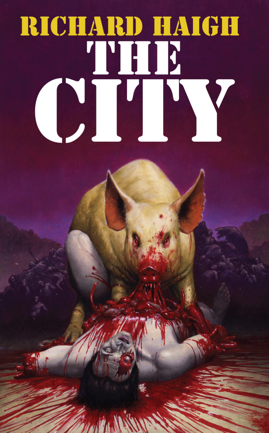 Richard Haigh - The City. Official reissue. Paperbacks from Hell. Richard Haigh - The City. Official reissue. Paperbacks from Hell.