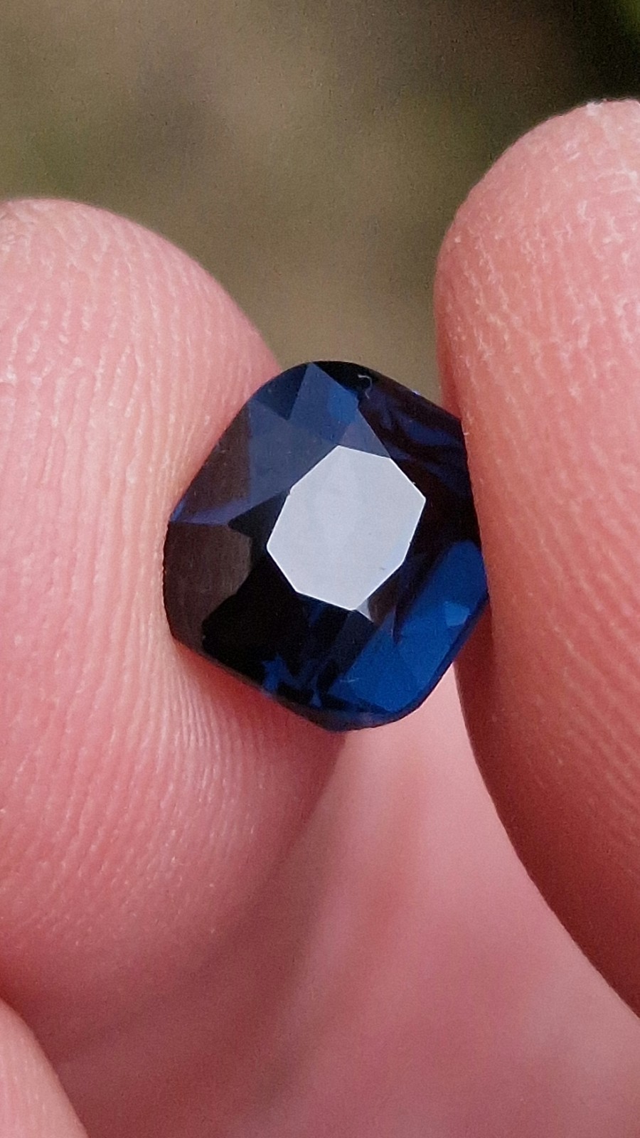 GFCO Certified 2.19Ct Natural Blue Cobalt Spinel From Tanzania With Cushion Cut GFCO Certified 2.19Ct Natural Blue Cobalt Spinel From Tanzania With Cushion Cut
