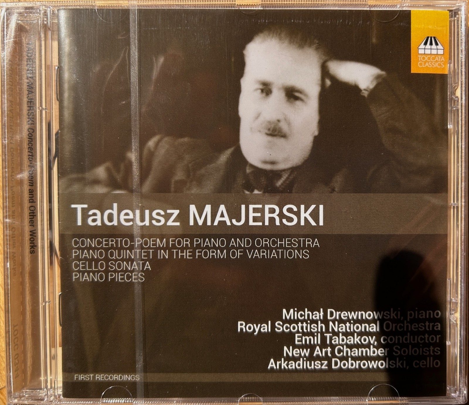 MAJERSKI: CONCERTO-POEM & CHAMBER WORKS Drewnowski/RSNO/Tabakov New Art Ch Soli MAJERSKI: CONCERTO-POEM & CHAMBER WORKS Drewnowski/RSNO/Tabakov New Art Ch Soli