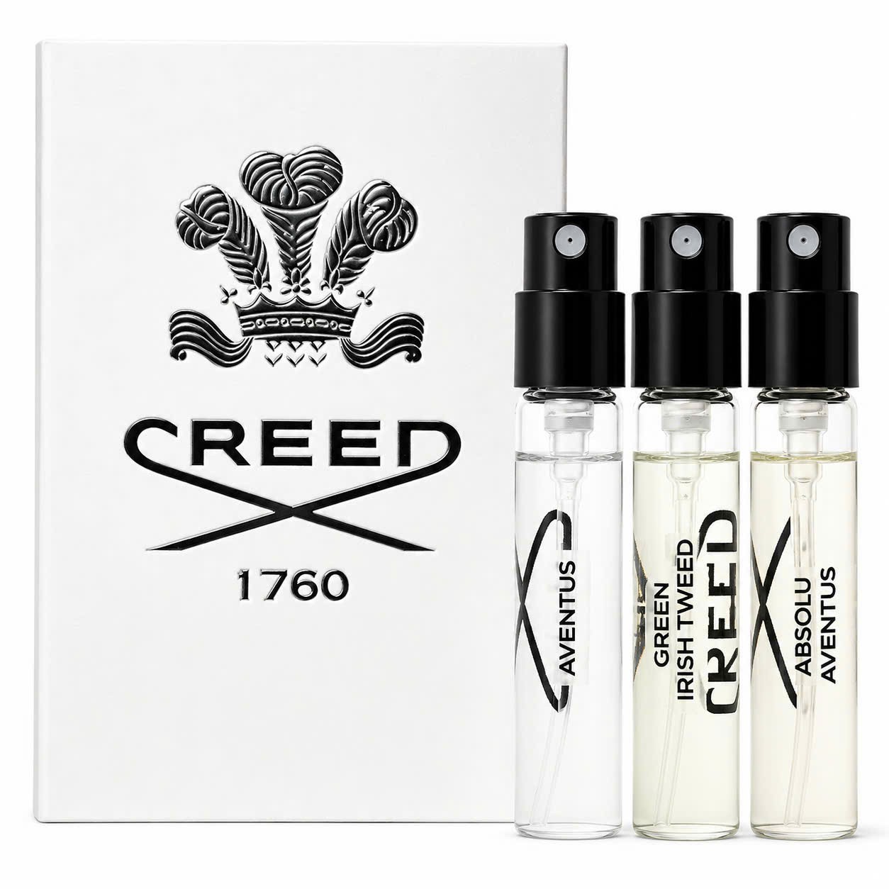 CREED MEN PERFUME COLLECTION SET 3 SCENT SAMPLE SPRAY 2ML/0.06OZ🐎Genuine