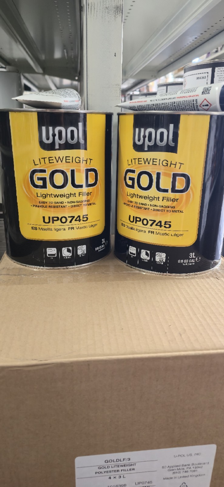 Upol Body Filler Up0745 Upol Body Filler Up0745